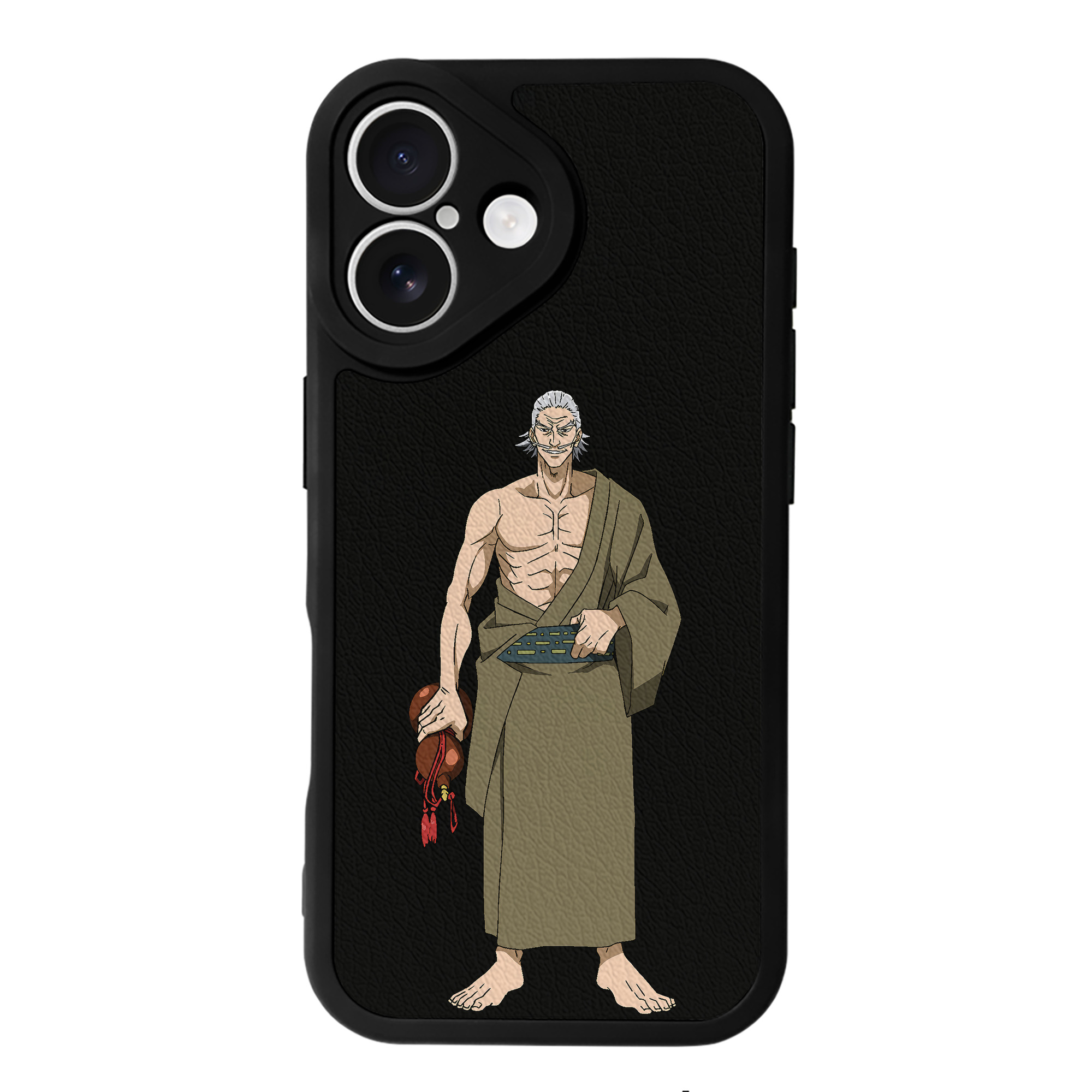 （画像用） 呪術廻戦 Jujutsu Kaisen 【iPhone 16シリーズ対応】シリコンスマホケース（レザー調） 材質：シリコン